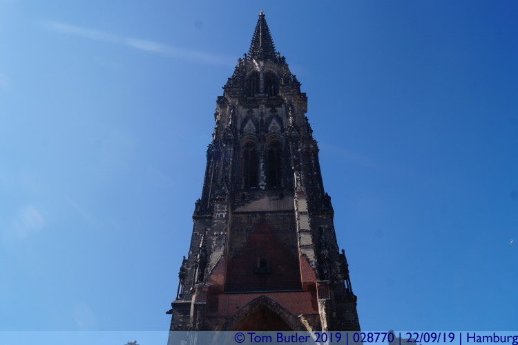 Photo ID: 028770, St Nokolai Memorial, Hamburg, Germany