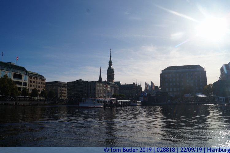 Photo ID: 028818, In the Binnenalster, Hamburg, Germany