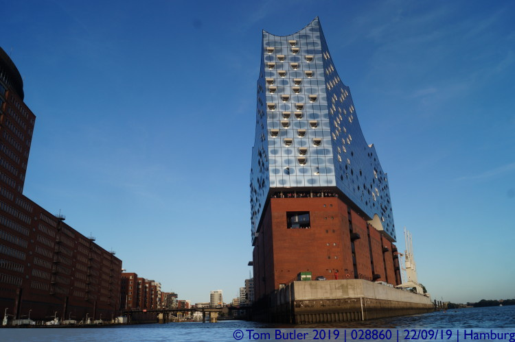 Photo ID: 028860, The side of the Elbphilharmonie , Hamburg, Germany