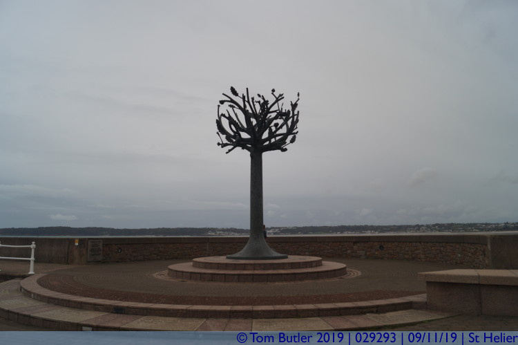 Photo ID: 029293, Freedom Tree, St Helier, Jersey