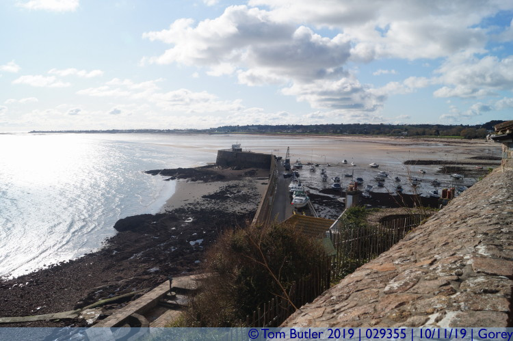 Photo ID: 029355, Overlooking the harbour, Gorey, Jersey