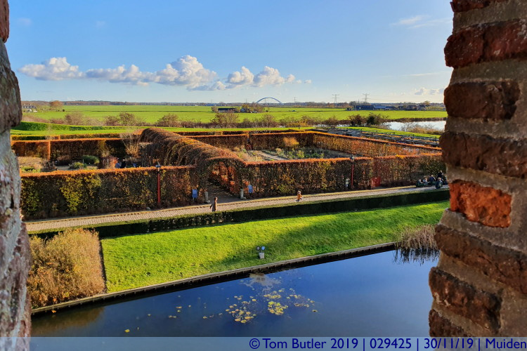 Photo ID: 029425, View from the ramparts, Muiden, Netherlands