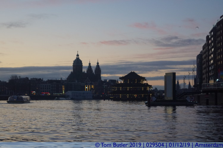 Photo ID: 029504, Basiliek and Floating Restaurant, Amsterdam, Netherlands