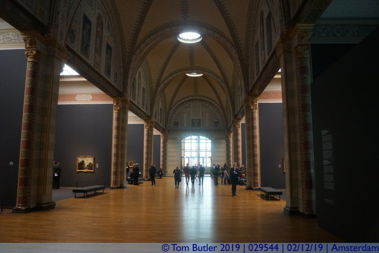 Photo ID: 029544, Inside the main hall, Amsterdam, Netherlands
