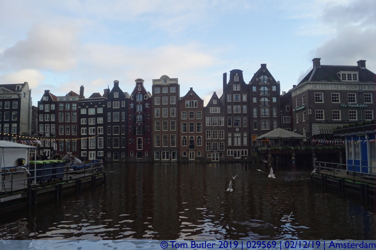 Photo ID: 029569, Looking across the Damrak, Amsterdam, Netherlands