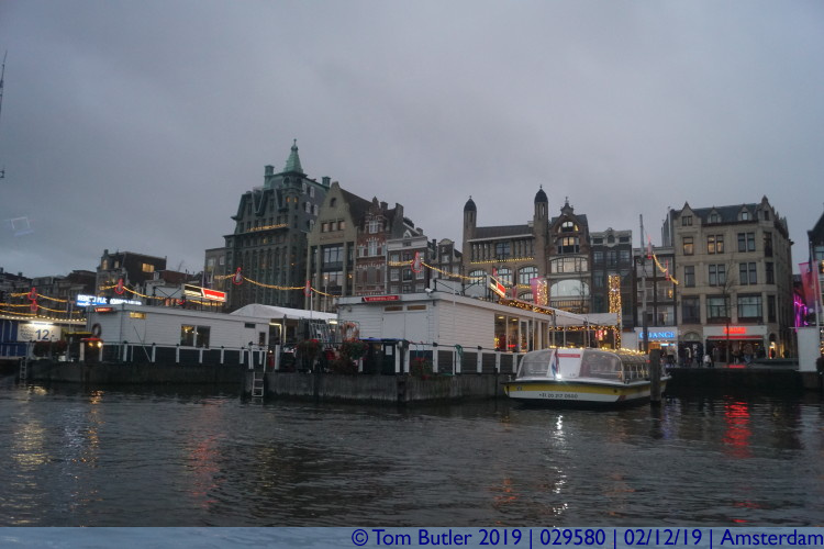 Photo ID: 029580, Buildings on the Damrak, Amsterdam, Netherlands