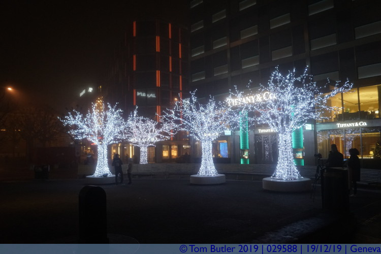 Photo ID: 029588, Christmas in the Place du Rhne, Geneva, Switzerland