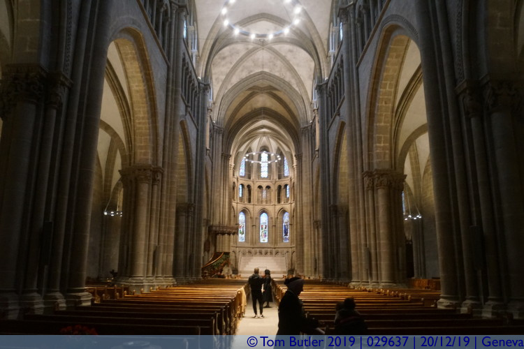 Photo ID: 029637, Inside the Cathedral, Geneva, Switzerland
