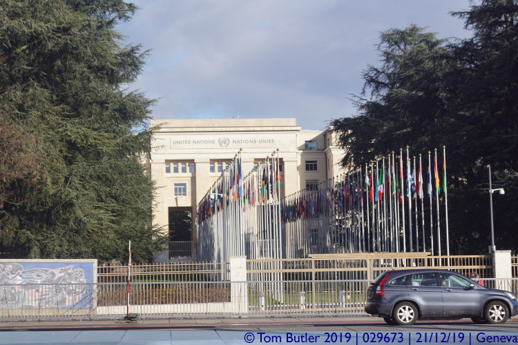 Photo ID: 029673, Drapeaux des Nations Unies, Geneva, Switzerland