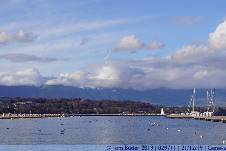 Photo ID: 029711, Looking across the lake, Geneva, Switzerland