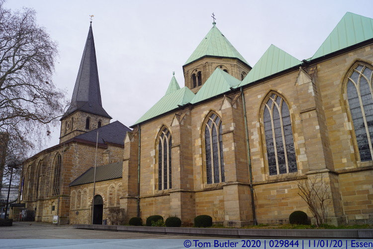 Photo ID: 029844, St John and the Cathedral, Essen, Germany