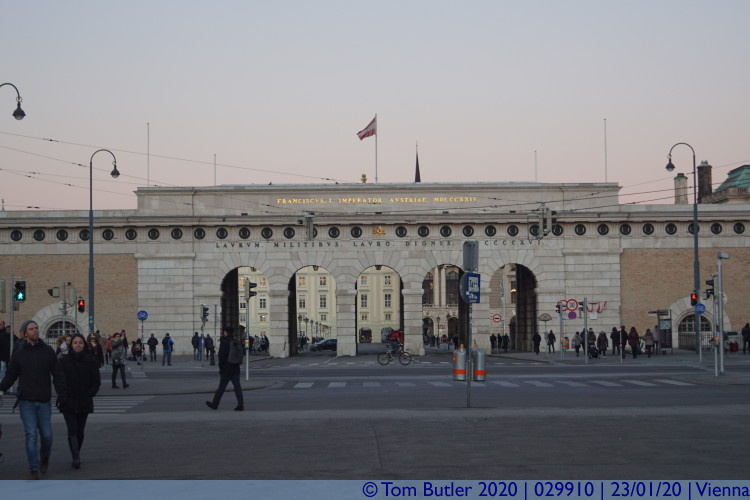 Photo ID: 029910, Last remaining gateway into the city, Vienna, Austria