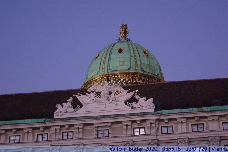Photo ID: 029916, Hofburg Dome, Vienna, Austria