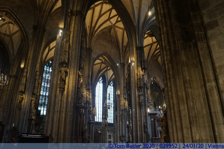 Photo ID: 029952, Inside the cathedral, Vienna, Austria