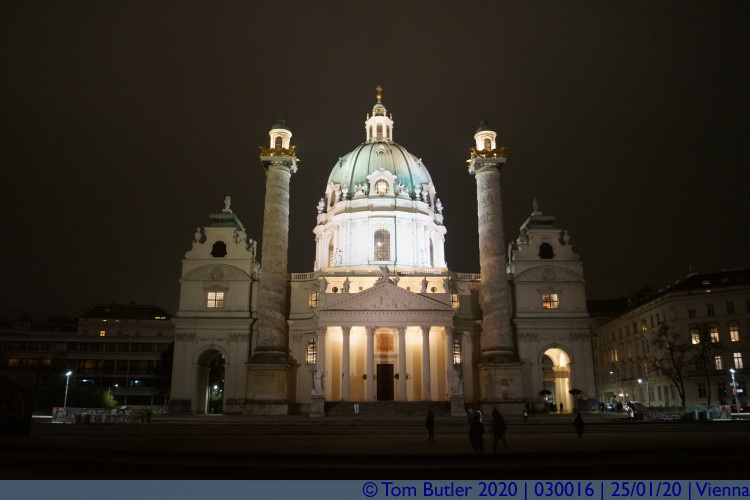 Photo ID: 030016, Karlskirche, Vienna, Austria