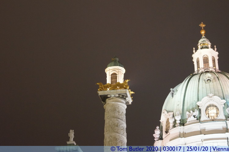 Photo ID: 030017, Top of the column, Vienna, Austria