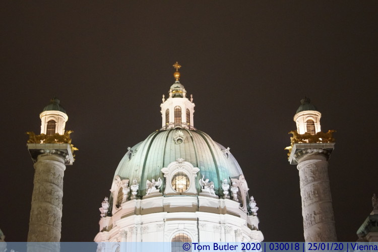Photo ID: 030018, Dome and Columns, Vienna, Austria