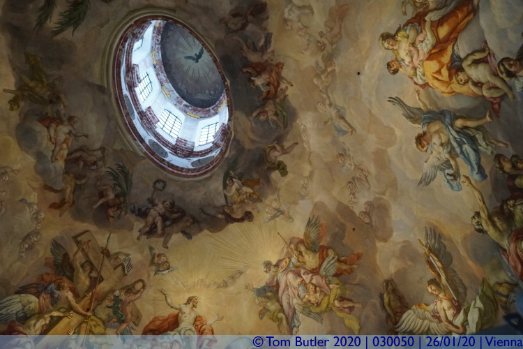 Photo ID: 030050, Dome of Karlskirche, Vienna, Austria