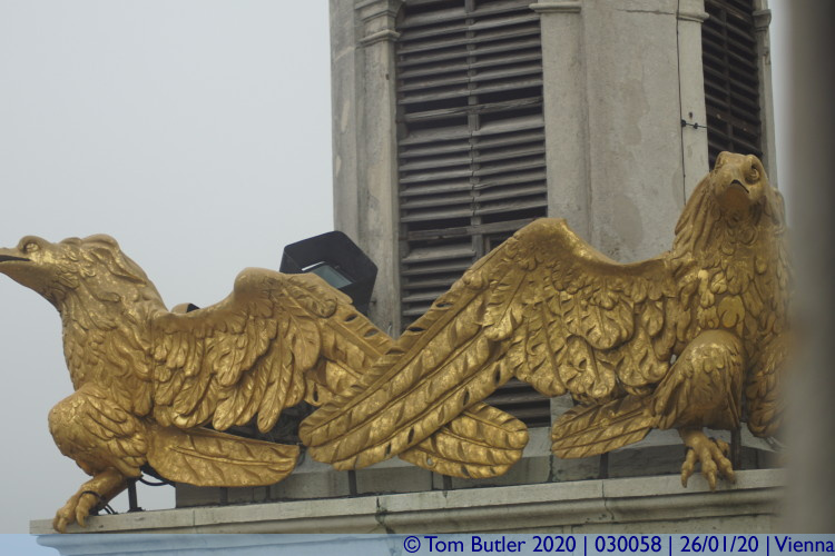 Photo ID: 030058, Two eagles, Vienna, Austria