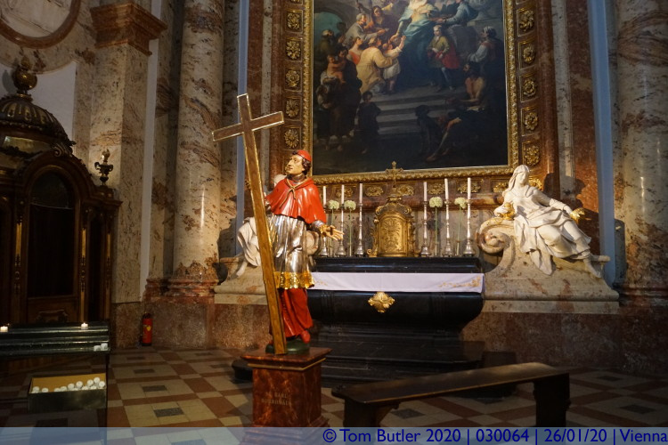 Photo ID: 030064, Side altar, Vienna, Austria