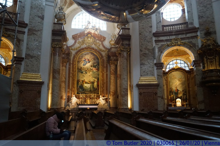 Photo ID: 030065, In the Karlskirche, Vienna, Austria