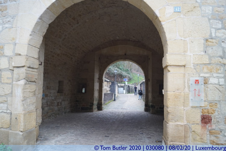 Photo ID: 030080, Through the gate, Luxembourg, Luxembourg