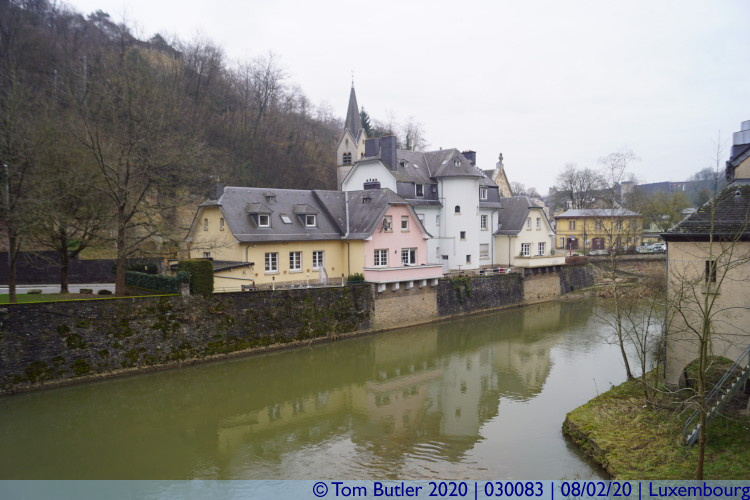 Photo ID: 030083, Crossing the Alzette, Luxembourg, Luxembourg