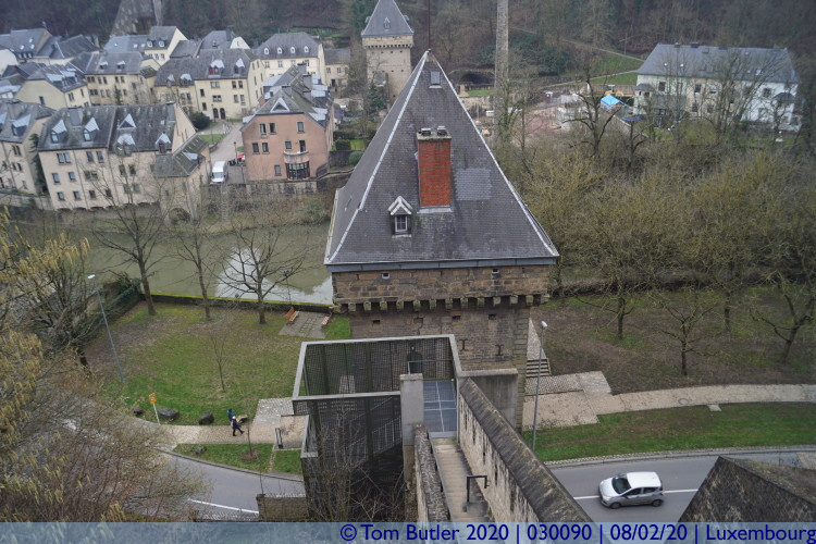 Photo ID: 030090, View from the fortress walls, Luxembourg, Luxembourg
