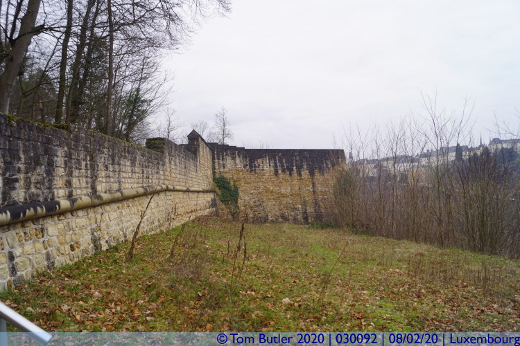 Photo ID: 030092, Defensive walls, Luxembourg, Luxembourg