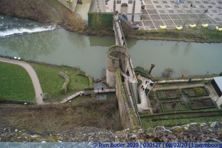 Photo ID: 030127, Stierchen Bridge and Fortifications, Luxembourg, Luxembourg