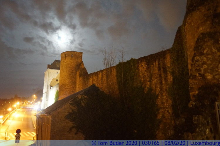Photo ID: 030165, Rham-Plateau at night, Luxembourg, Luxembourg