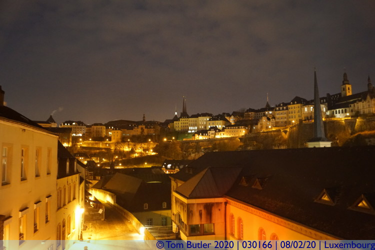 Photo ID: 030166, View over Grund, Luxembourg, Luxembourg