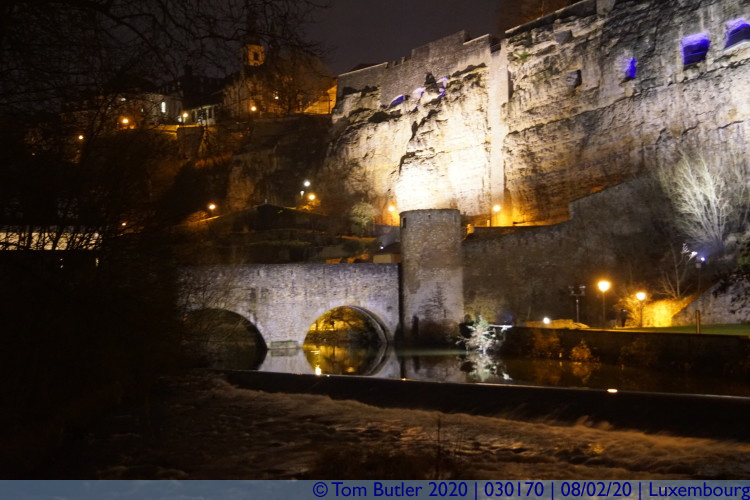 Photo ID: 030170, Stierchen Bridge and Weir, Luxembourg, Luxembourg