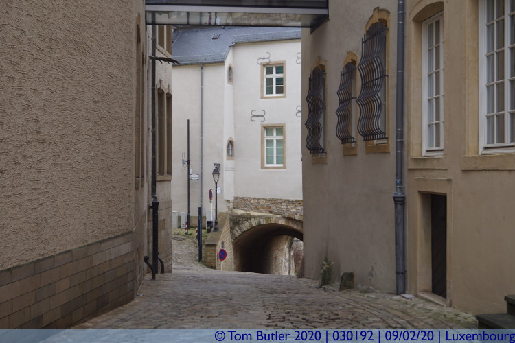 Photo ID: 030192, Passageways of the upper town, Luxembourg, Luxembourg