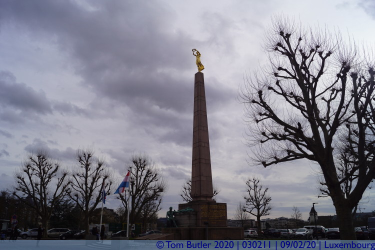 Photo ID: 030211, Monument du Souvenir, Luxembourg, Luxembourg