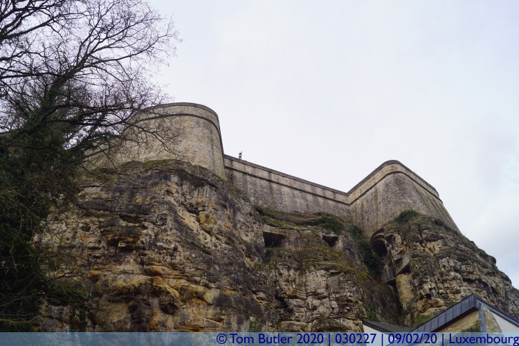 Photo ID: 030227, Fortifications over Grund, Luxembourg, Luxembourg