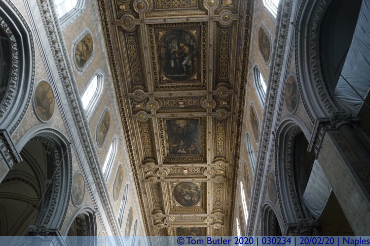 Photo ID: 030234, Ceiling, Naples, Italy