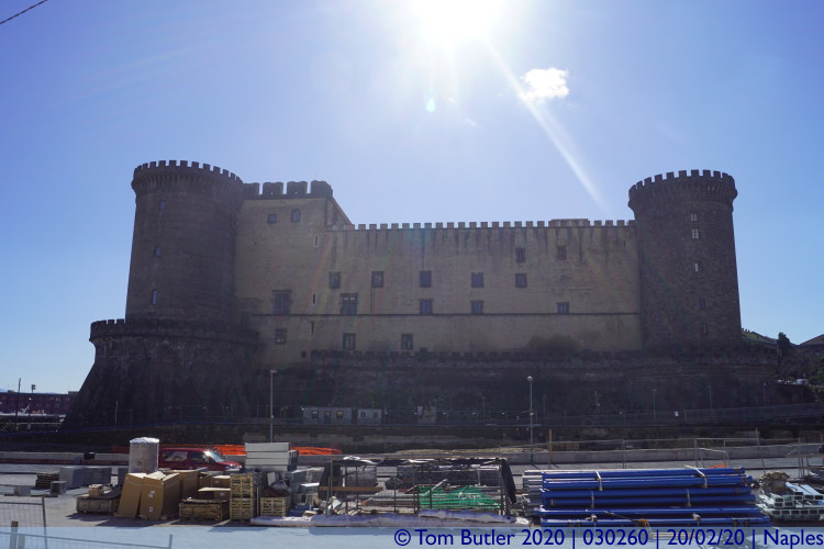 Photo ID: 030260, Side of the New Castle, Naples, Italy