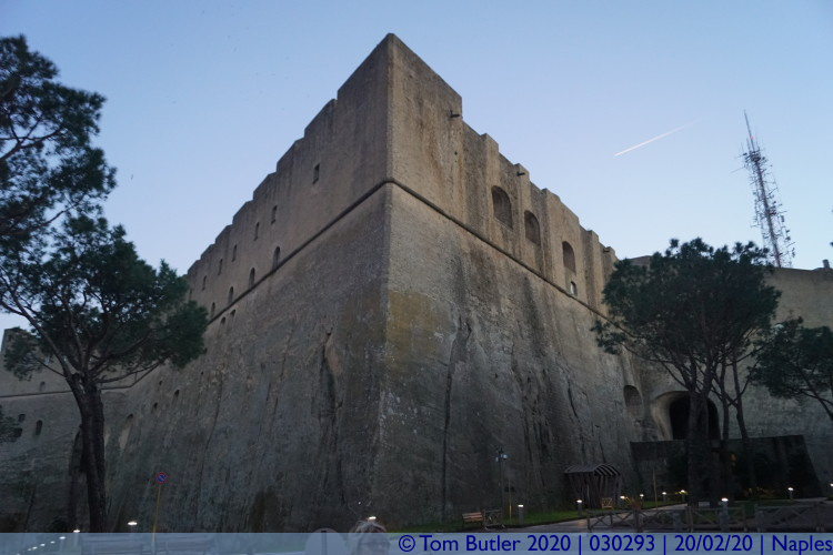 Photo ID: 030293, Castel Sant'Elmo, Naples, Italy