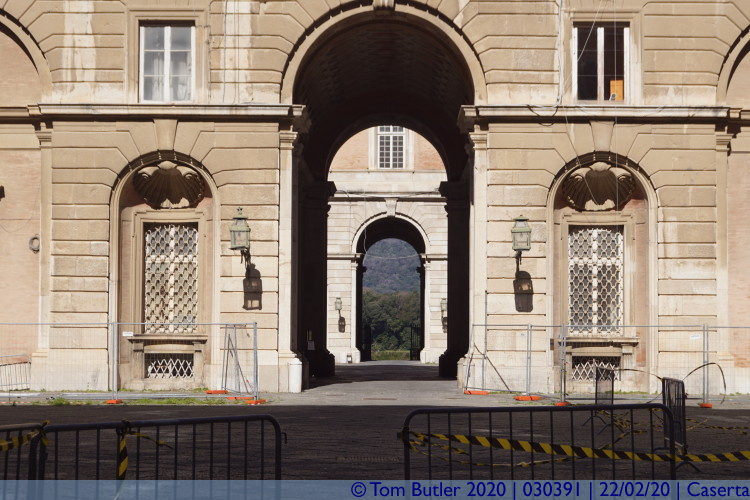 Photo ID: 030391, Through the courtyards, Caserta, Italy