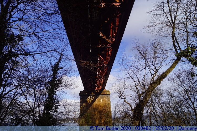 Photo ID: 030482, Under the bridge, Dalmeny, Scotland