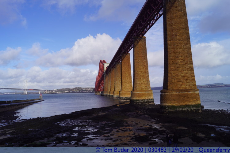 Photo ID: 030483, By the bridge, Queensferry, Scotland
