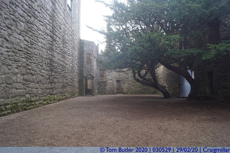 Photo ID: 030529, Trees and towers, Craigmillar, Scotland