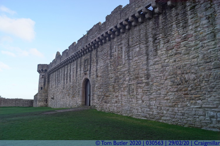 Photo ID: 030563, Defensive walls, Craigmillar, Scotland