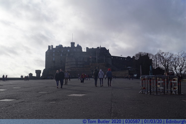 Photo ID: 030587, Edinburgh Castle, Edinburgh, Scotland