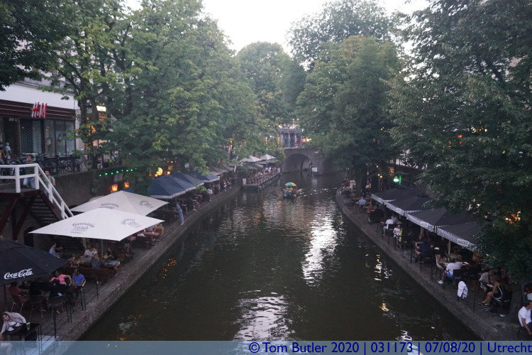 Photo ID: 031173, View from the Bezembrug, Utrecht, Netherlands