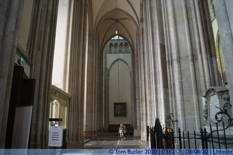 Photo ID: 031217, Looking down the stunted nave, Utrecht, Netherlands