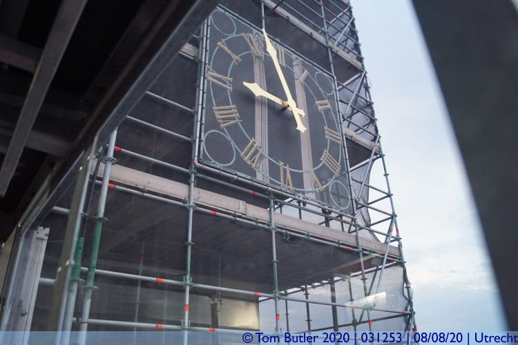 Photo ID: 031253, Domtoren clock, Utrecht, Netherlands