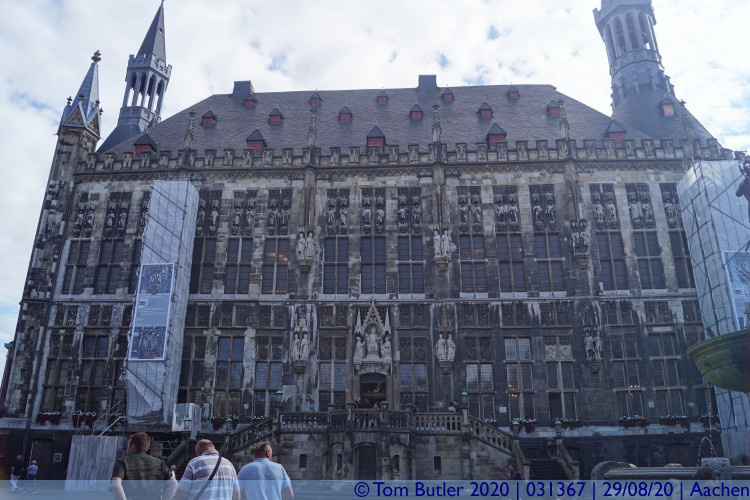 Photo ID: 031367, Rathaus, Aachen, Germany