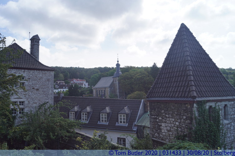 Photo ID: 031433, View over the houses, Stolberg, Germany
